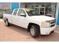 Summit White - Silverado 1500 LTZ Extended Cab 4x4 Photo No. 13