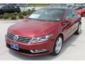 2013 Fortana Red Metallic Volkswagen CC Lux  photo #3