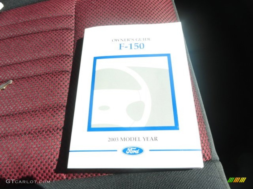 2003 F150 Heritage Edition Supercab 4x4 - Toreador Red Metallic / Black/Red photo #15