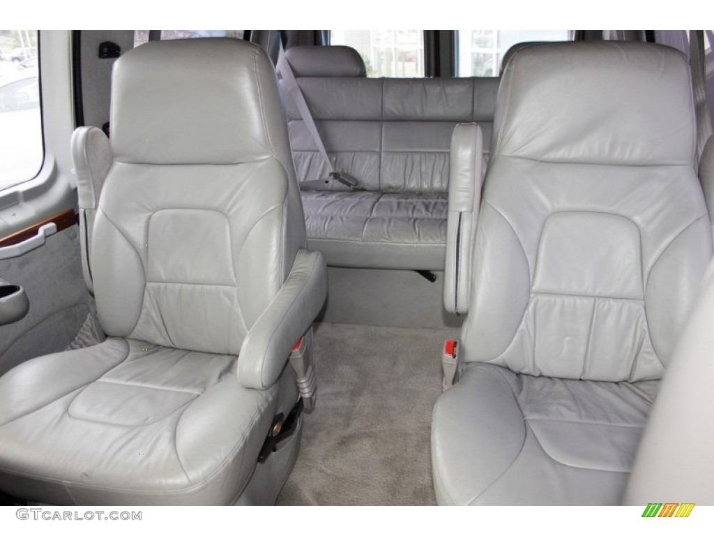 Medium Graphite Interior 2000 Ford E Series Van E150 Passenger Conversion Photo #82409260