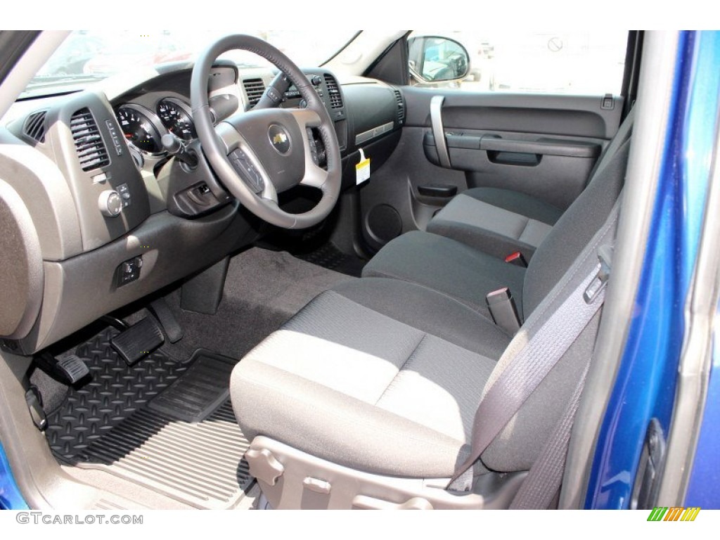 2013 Silverado 1500 LT Extended Cab 4x4 - Blue Topaz Metallic / Ebony photo #18