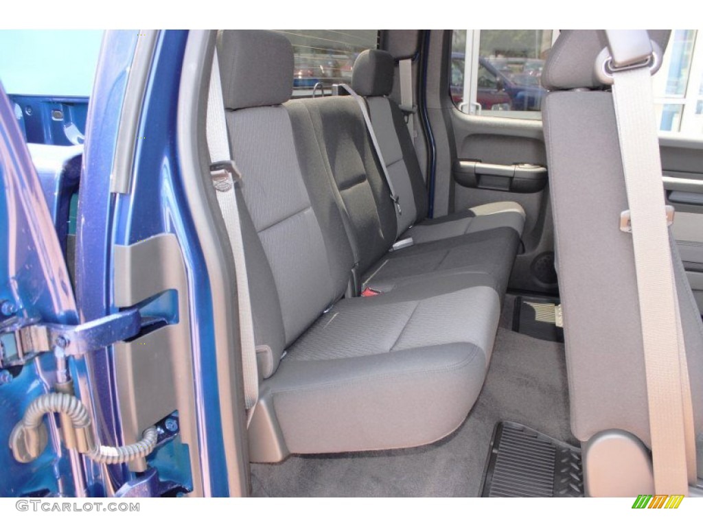 2013 Silverado 1500 LT Extended Cab 4x4 - Blue Topaz Metallic / Ebony photo #21