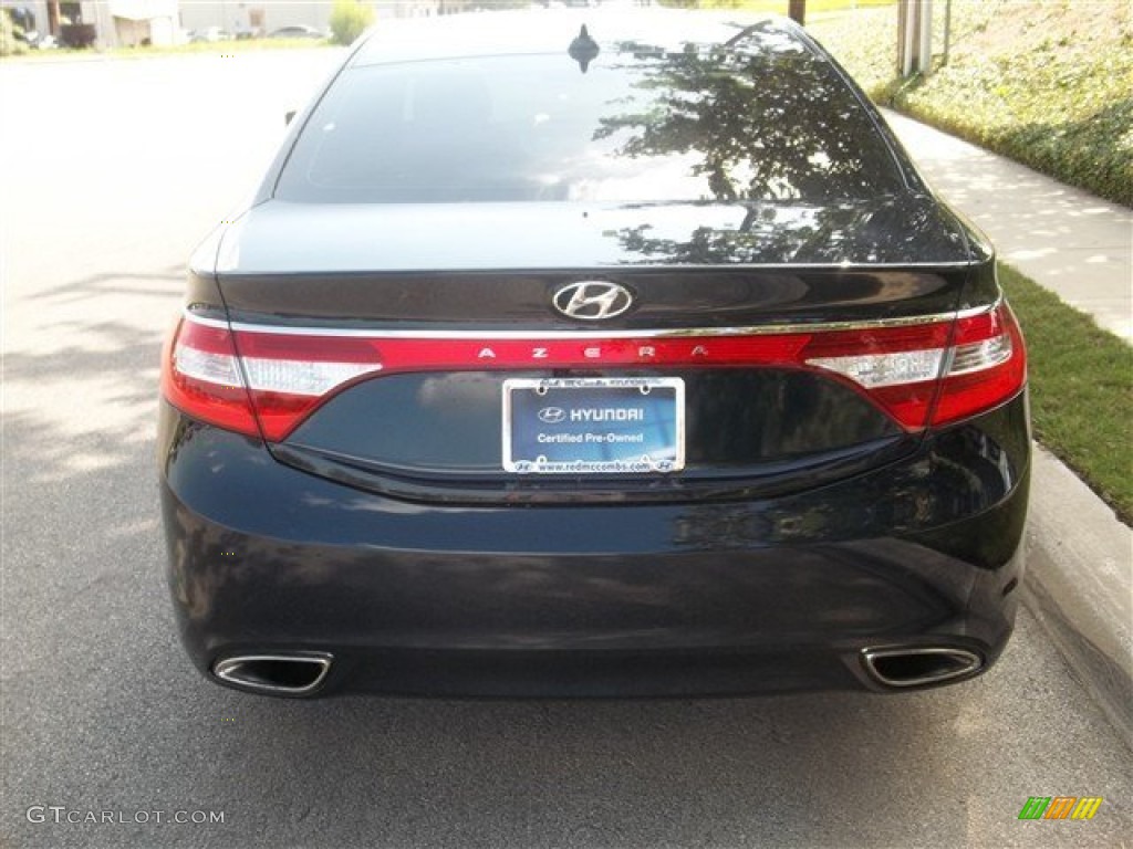 2013 Azera  - Midnight Blue Pearl / Camel photo #6