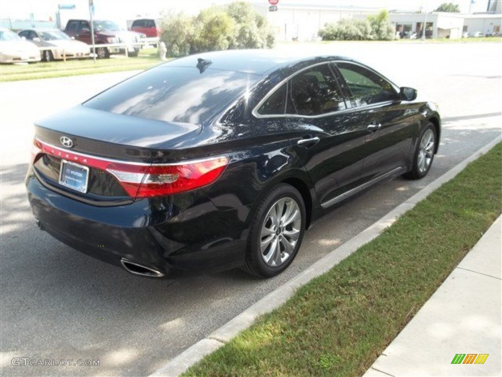 2013 Azera  - Midnight Blue Pearl / Camel photo #7