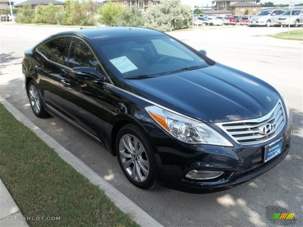 2013 Azera  - Midnight Blue Pearl / Camel photo #8