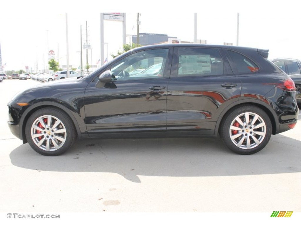 Black 2013 Porsche Cayenne Turbo Exterior Photo #82411548