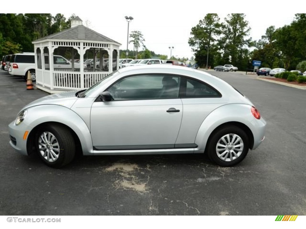 2012 Beetle 2.5L - Reflex Silver Metallic / Titan Black photo #8