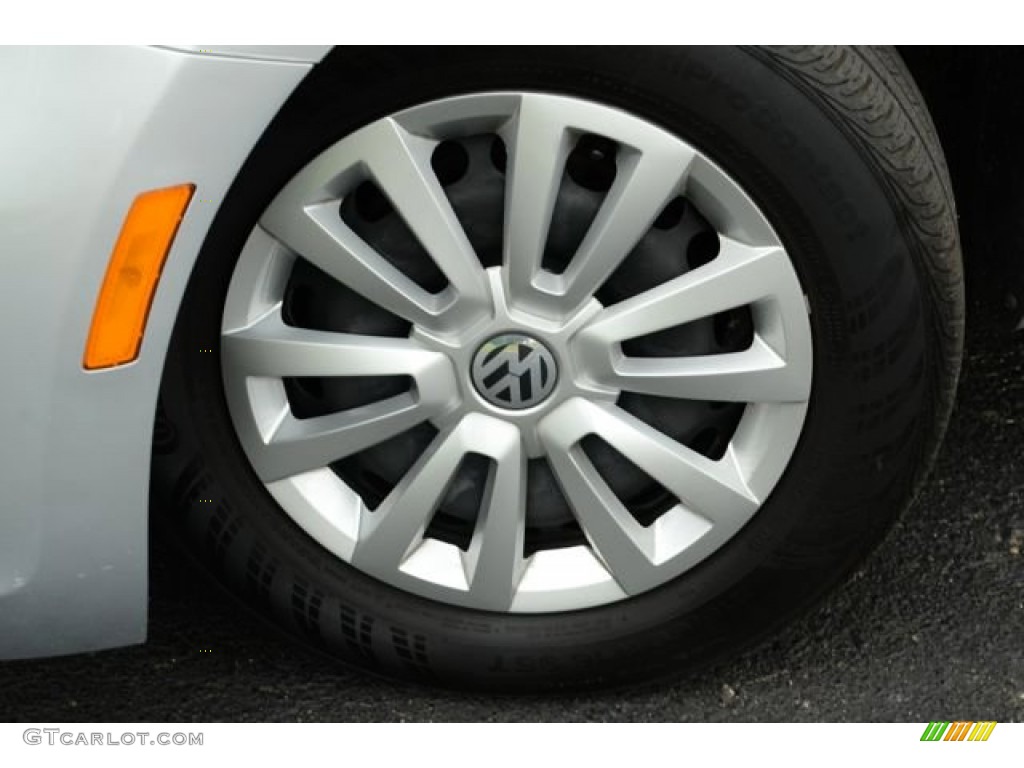 2012 Beetle 2.5L - Reflex Silver Metallic / Titan Black photo #9