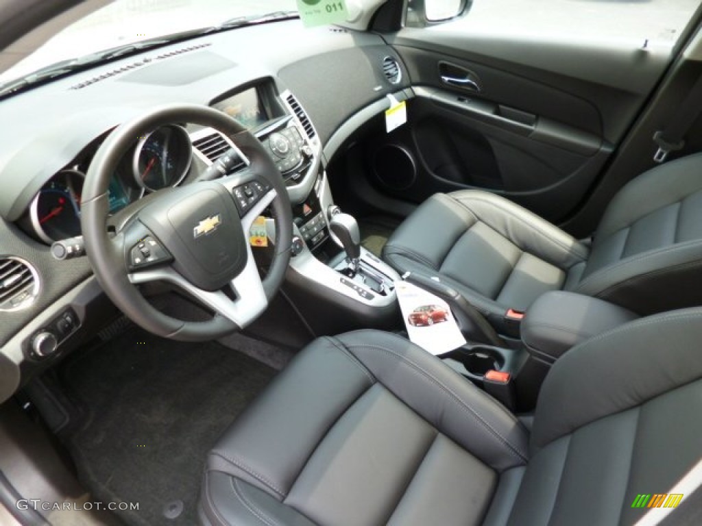 Jet Black Interior 2014 Chevrolet Cruze LT Photo #82412283