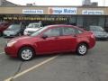 2010 Sangria Red Metallic Ford Focus S Sedan  photo #2