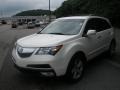 2011 Aspen White Pearl Acura MDX Technology  photo #13