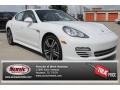 Carrara White 2013 Porsche Panamera 4 Platinum Edition