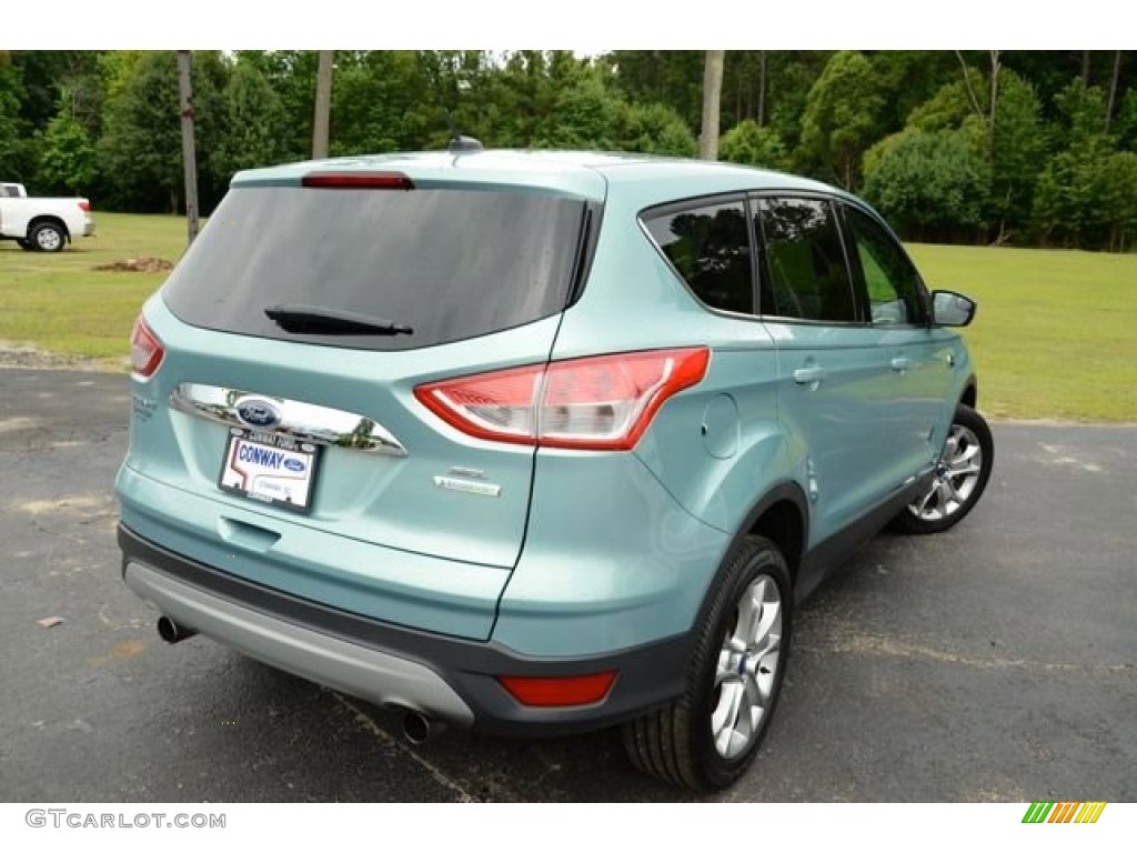 2013 Escape SEL 2.0L EcoBoost - Frosted Glass Metallic / Charcoal Black photo #5