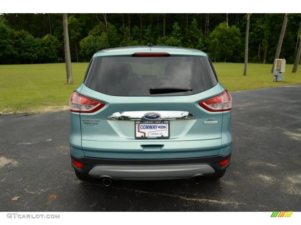 2013 Escape SEL 2.0L EcoBoost - Frosted Glass Metallic / Charcoal Black photo #6