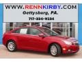 2013 Crystal Red Metallic Tintcoat Chevrolet Cruze ECO  photo #1