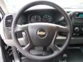 Dark Titanium 2011 Chevrolet Silverado 1500 Extended Cab 4x4 Steering Wheel