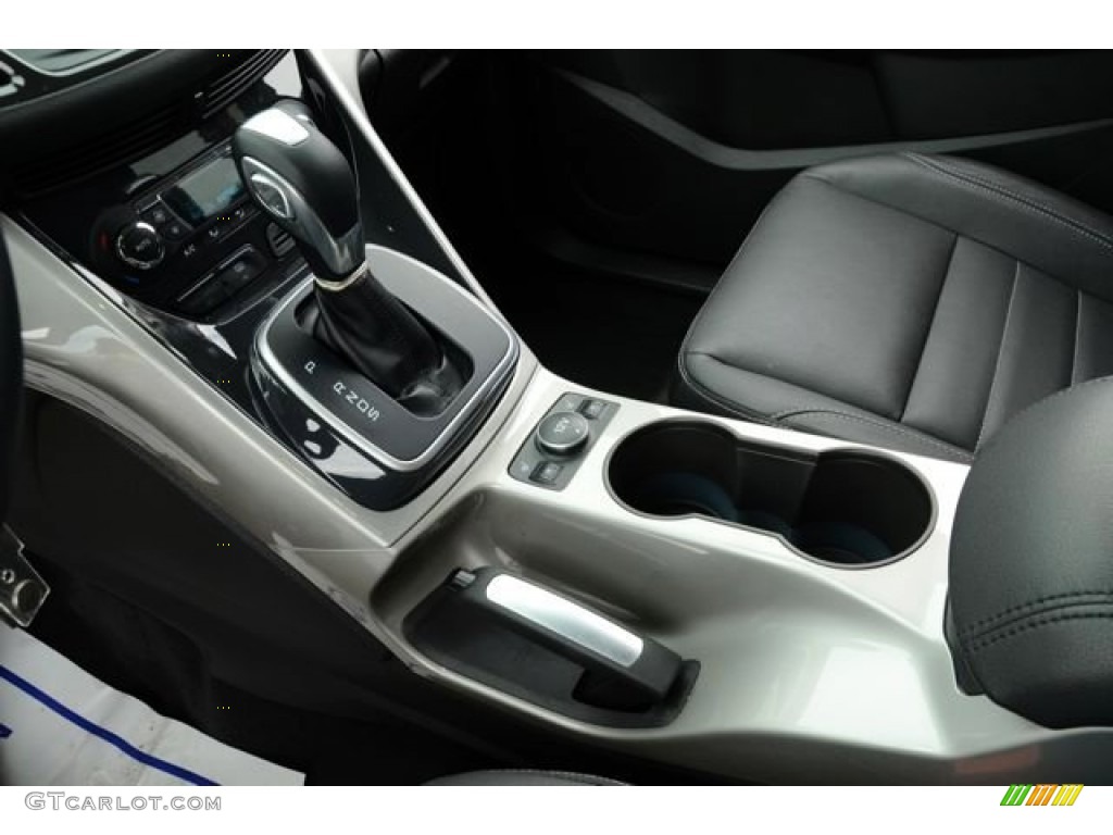 2013 Escape SEL 2.0L EcoBoost - Frosted Glass Metallic / Charcoal Black photo #33