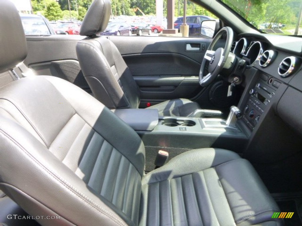 2008 Mustang GT Premium Convertible - Dark Candy Apple Red / Dark Charcoal photo #9