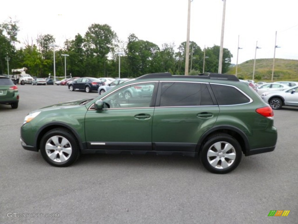Cypress Green Pearl 2010 Subaru Outback 2.5i Premium Wagon Exterior Photo #82414467