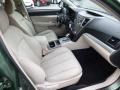 Warm Ivory 2010 Subaru Outback 2.5i Premium Wagon Interior Color