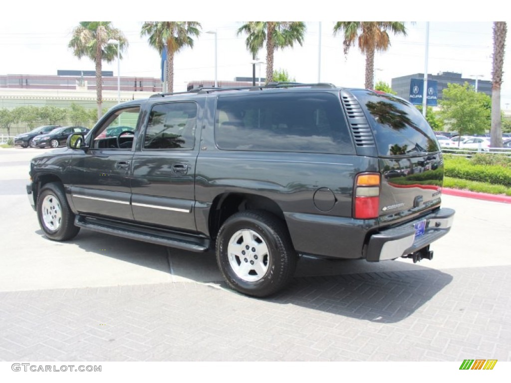 2004 Suburban 1500 LT - Dark Gray Metallic / Gray/Dark Charcoal photo #7