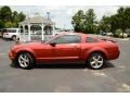 2008 Dark Candy Apple Red Ford Mustang V6 Premium Coupe  photo #8