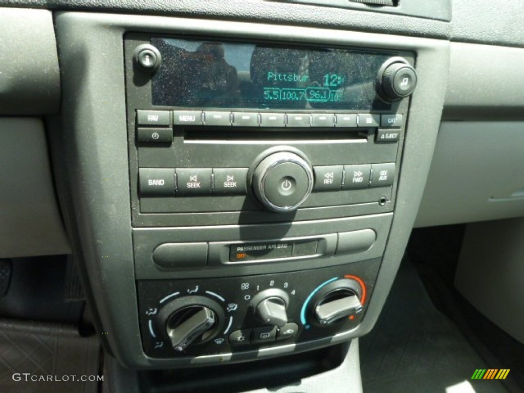 2007 Cobalt LS Coupe - Laser Blue Metallic / Gray photo #19