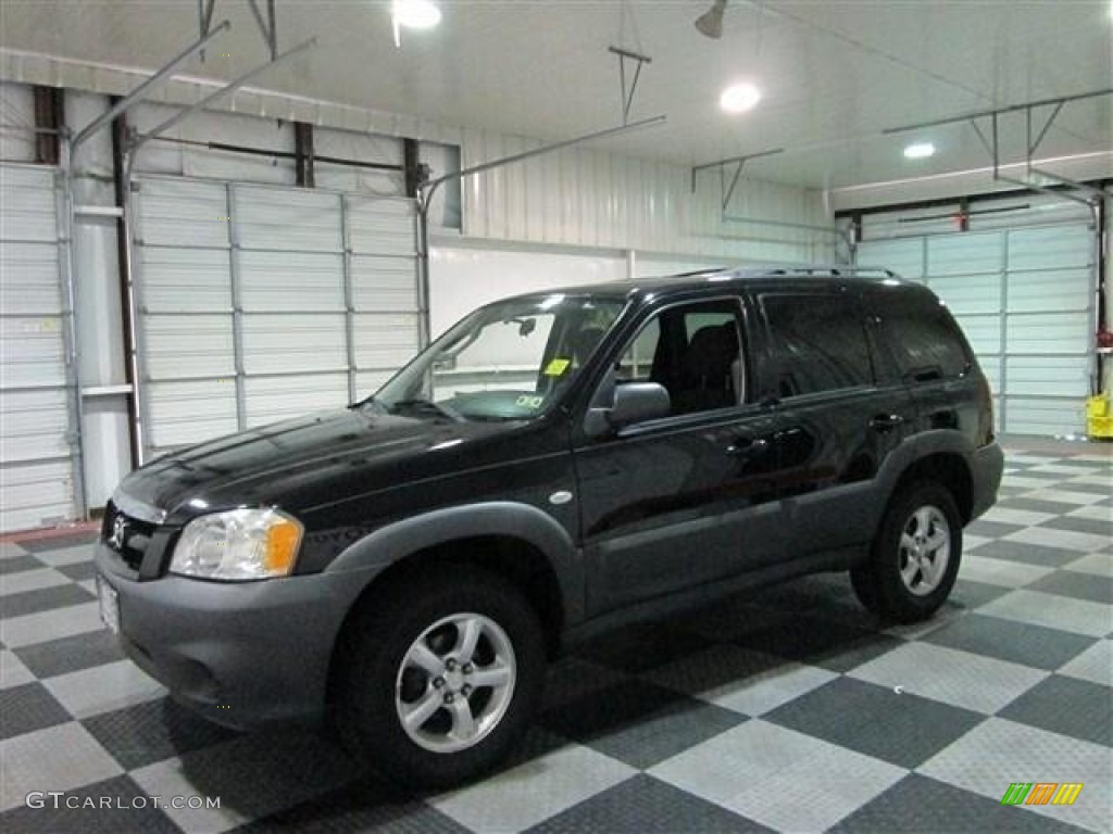 Mystic Black 2005 Mazda Tribute i Exterior Photo #82415128