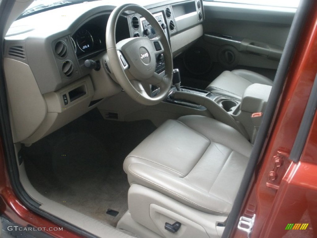 2008 Jeep Commander Sport Interior Color Photos