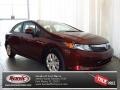 Crimson Pearl - Civic LX Sedan Photo No. 1