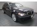 Black Sapphire Metallic 2008 BMW 7 Series 750Li Sedan