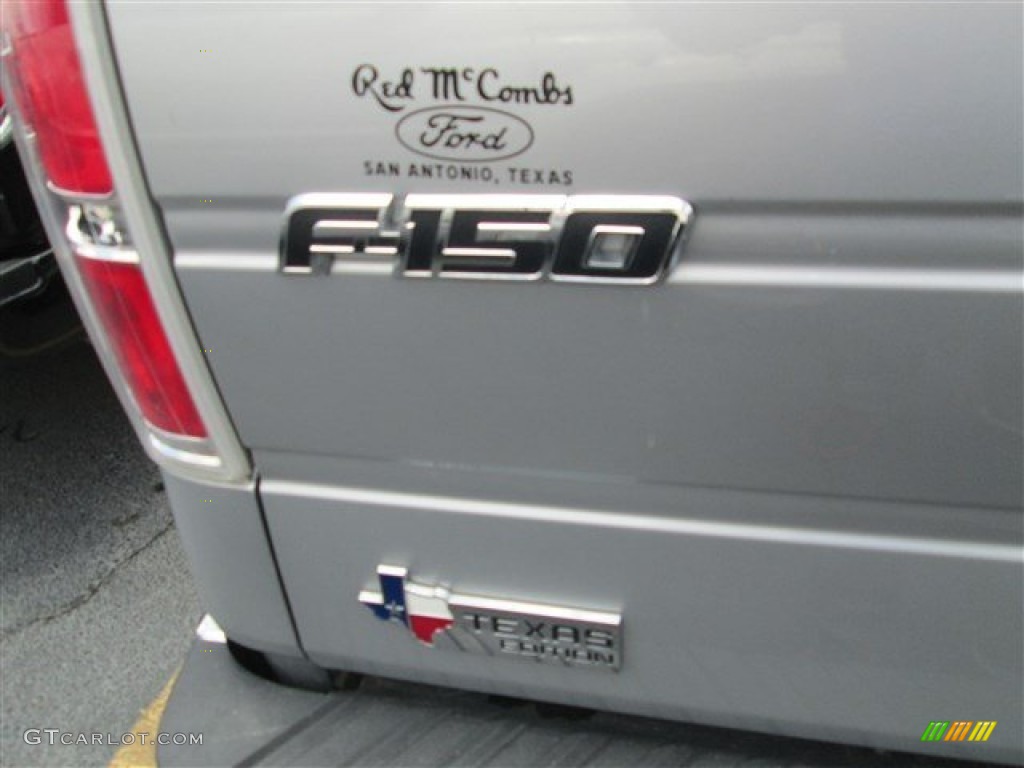 2011 F150 XLT SuperCab - Ingot Silver Metallic / Steel Gray photo #2