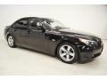 Jet Black - 5 Series 525i Sedan Photo No. 2