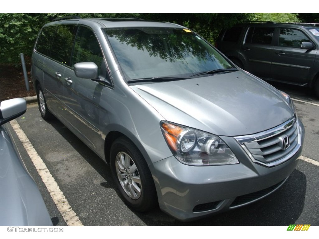 2010 Odyssey EX-L - Slate Green Metallic / Gray photo #2