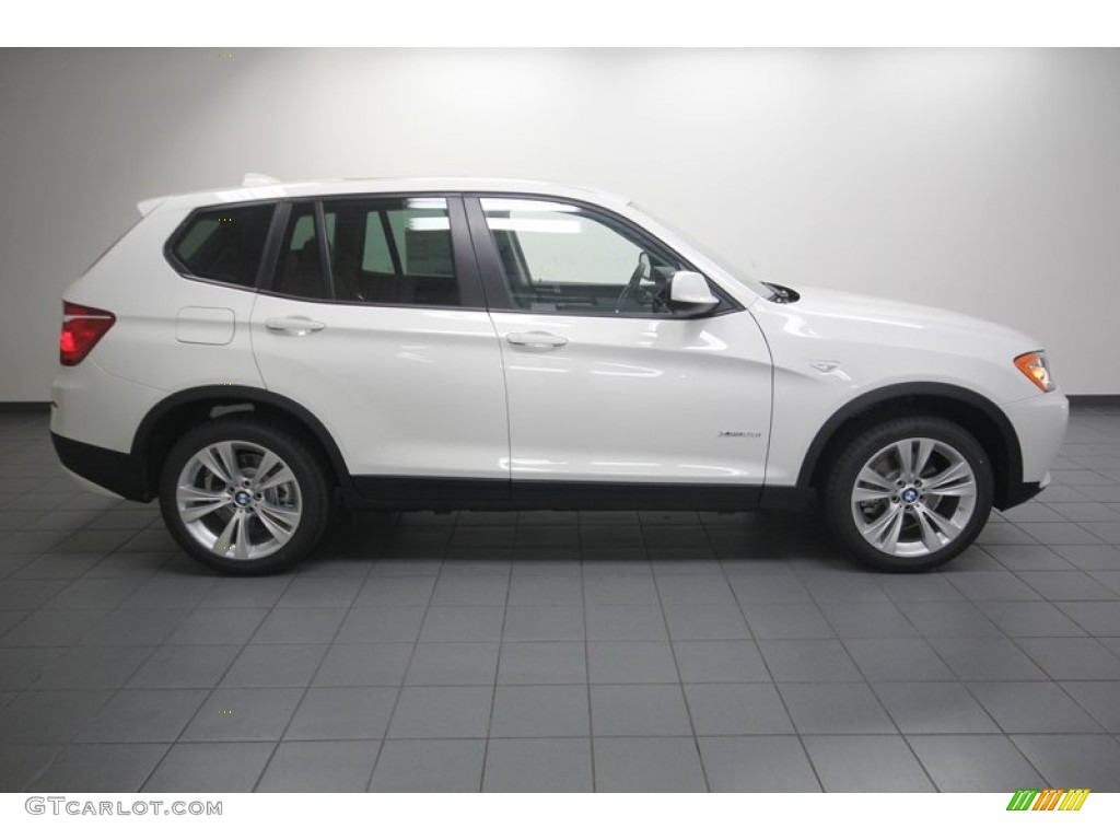 2014 X3 xDrive35i - Alpine White / Black photo #2