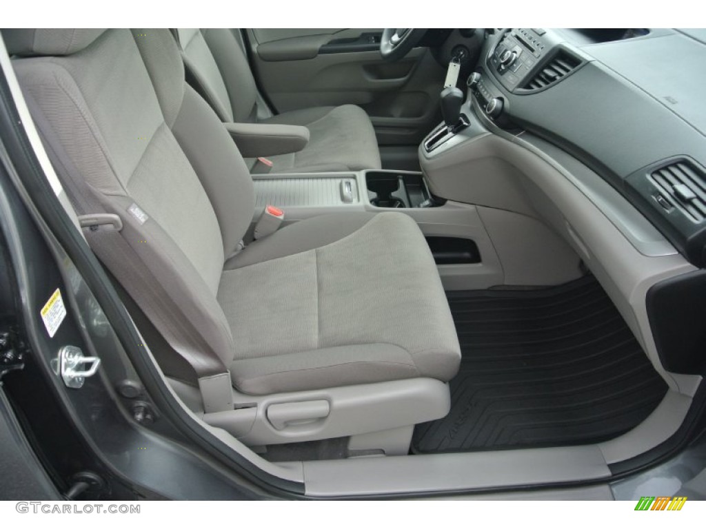 2012 CR-V LX 4WD - Polished Metal Metallic / Gray photo #21
