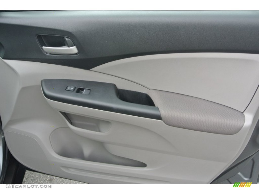 2012 CR-V LX 4WD - Polished Metal Metallic / Gray photo #23