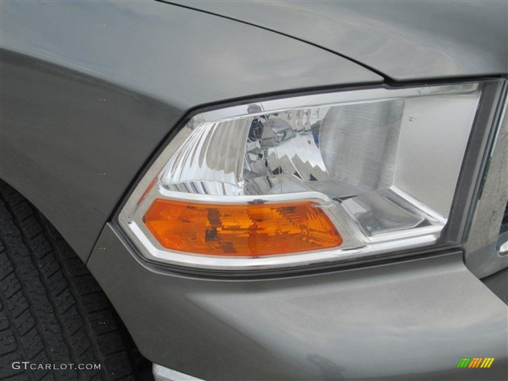 2011 Ram 1500 SLT Quad Cab - Mineral Gray Metallic / Dark Slate Gray/Medium Graystone photo #3
