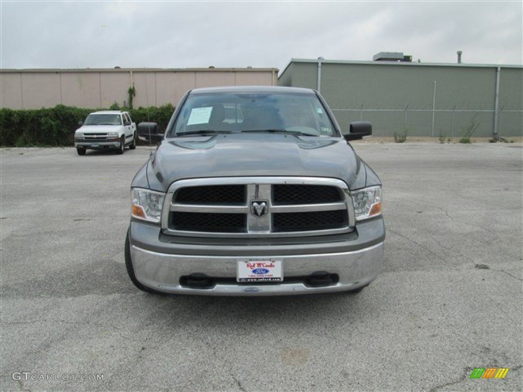 2011 Ram 1500 SLT Quad Cab - Mineral Gray Metallic / Dark Slate Gray/Medium Graystone photo #4