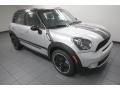 2013 Crystal Silver Metallic Mini Cooper S Countryman  photo #6