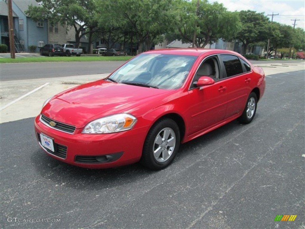 2011 Impala LT - Victory Red / Gray photo #5
