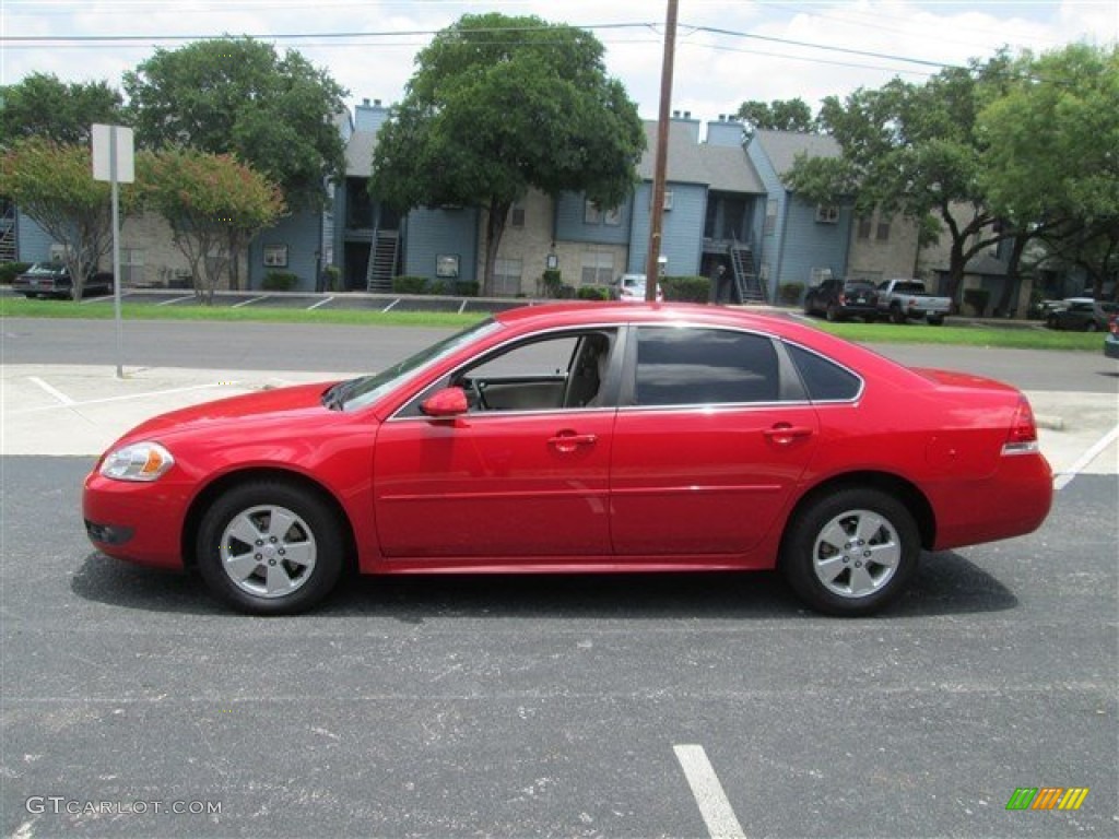 2011 Impala LT - Victory Red / Gray photo #6