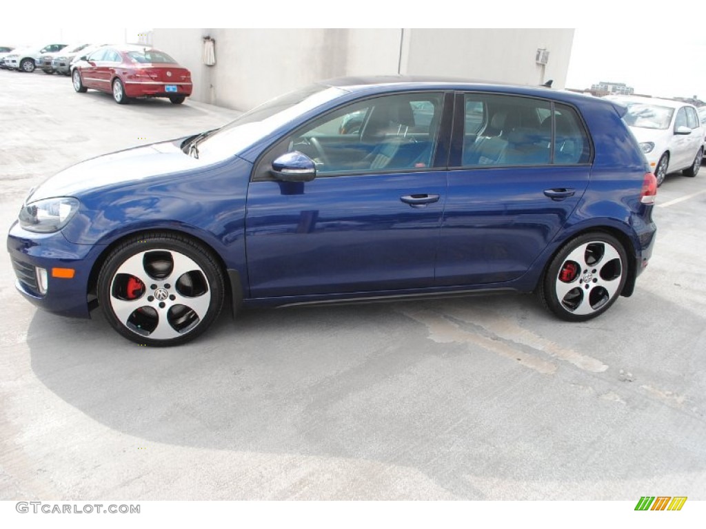 Shadow Blue Metallic 2011 Volkswagen GTI 4 Door Exterior Photo #82420873