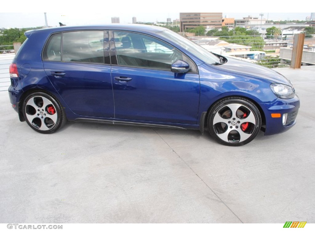 Shadow Blue Metallic 2011 Volkswagen GTI 4 Door Exterior Photo #82421019