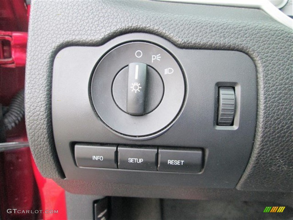 2011 Mustang V6 Premium Coupe - Red Candy Metallic / Charcoal Black photo #16