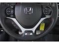 Black 2013 Honda Civic Si Coupe Steering Wheel