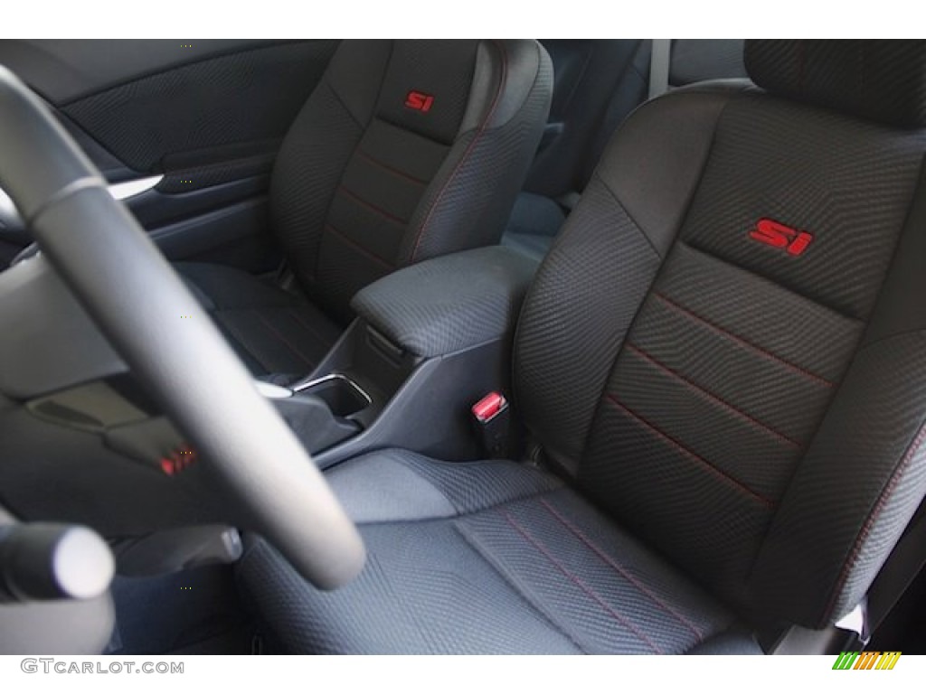 2013 Honda Civic Si Coupe Front Seat Photo #82421571
