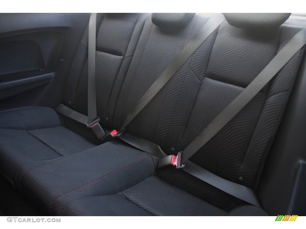 Black Interior 2013 Honda Civic Si Coupe Photo #82421583
