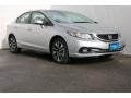 Alabaster Silver Metallic - Civic EX-L Sedan Photo No. 1