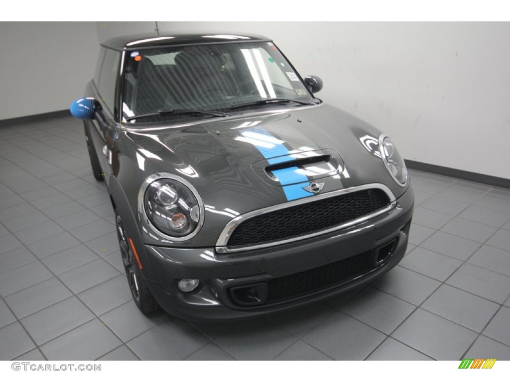 Eclipse Gray Metallic 2013 Mini Cooper S Hardtop Bayswater Package Exterior Photo #82422351